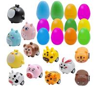 ¿Ufs De Pâques En Abs 12 Pièces, Décorations De Joyeux Pâques, ¿Ufs De Pigeon D'Oiseau Peints, Bricolage Artisanal, Cadeau Pour Enfants, Décoration De Maison, Fête De Pâques