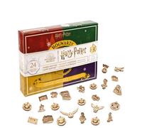 UGEARS Calendrier de l'Avent l'Avent Harry Potter – Puzzle 3D en bois mécanique 24 jours Doré Enfants