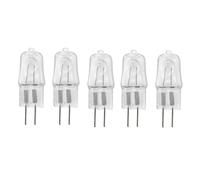 UGEFKMQ 5Pc Ampoules Halogènes G4 230V 35W Ampoule G4 Lampe De Base À Broche Lampe Halogène À Double Aiguille G4 220V 50W Blanc Chaud 35W