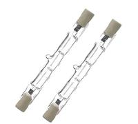 UGEFKMQ Ampoule Halogène R7S 78mm 100W AC220V Dimmable Ampoules Halogènes R7S Type J J78 R7S Ampoule Linéaire À Double Tête Extrémité Blanc Chaud 2Pc 150W