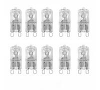 UGEFKMQ G9 Ampoule Lampe Halogène Lampe De Four Halogène G9 40W 230V G9 Pour Four, Lustre, Éclairage Paysager, Éclairage D'Armoire, Paquet De 10,40W
