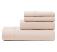 UGG 01335 Alahna Ensemble de draps pour lit King et taies d'oreiller, 4 pièces, Lavable en Machine, Poches Profondes, infroissables, Technologie de Refroidissement Soyeuse pour Un Confort Toute