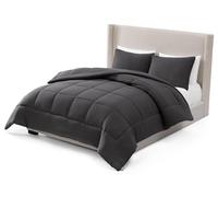 UGG Leonora Parure de lit avec 2 taies d'oreiller - Couverture Alternative légère en Duvet réversible Confortable et Chaude pour Toutes Les Saisons, Lavable et hypoallergénique, lit Double/Grand lit,