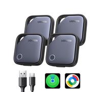 UGREEN FineTrack Duo Tag avec iOS Find My et Android Find Hub Lot de 4