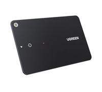 UGREEN FineTrack Slim Smart Traceur Carte Rechargeable iOS Uniquement | Wallet Tracker Ultra Fin 1,7mm, Étanche IP68, Localisateur d’Objets Bluetooth pour Find My, Valises, Portefeuilles et Bagages
