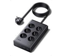UGREEN Multiprise 6 Prises 1,3m avec Chargeur USB