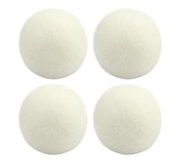 Uhngw Boules anti-peluches pour sèche-linge,Billes de sèche-linge,Boules de séchage en laine réutilisables | Boules rondes réutilisables pour sèche-linge en laine, Gadgets ménagers de buanderie pour