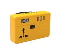 Uhngw Onduleur de Batterie pour Outils Électriques - Station d'Énergie Portable | Prise Multifonction, Convertisseur 21V 220V pour Voyage Camping Car