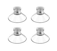 Uhngw Ventouse Vis Écrou,Supports de ventouse transparents solides M4 - Table murale à vis ventouses de 4 cm de diamètre pour cuisine salle de bain chambre bureau