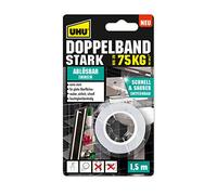 UHU Ruban adhésif de montage 46890 STARK double face blanc