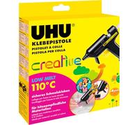UHU Pistolet à colle 48610 Low Melt Creative – basse température, fond à 110°C