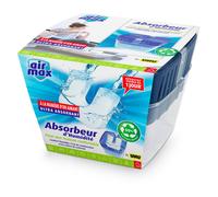 UHU Air max magnet - Absorbeur d'humidité très rapide et efficace, un absorbeur de 450g et 1 recharge magnet ultra-absorbante 450 g incluse