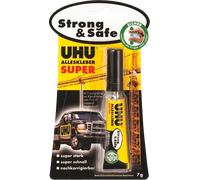UHU C9184 - COLLE FORTE UNIVERSELLE UHU SUPER Strong & Safe, 7 g