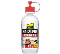UHU Colle à bois Express 48580 p. bricolage, flacon 75g, 65ml, blanc, 3340500