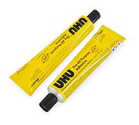 UHU Colle Adhésive Tout Usage - 60 ml - Paquet de 2 Tubes