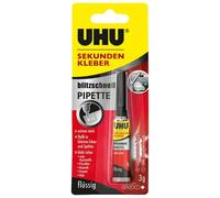 Uhu colle cyanoacrylate instantanée - Jaune