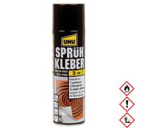 Uhu Colle En Spray 3 En 1 Colle Universelle Pour Le Collage De Surfaces 500ml