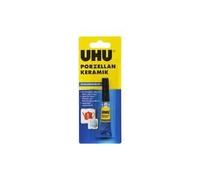 UHU Colle spéciale pour porcelaine et céramique – réparation rapide – 3 g
