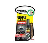 UHU COLLE TOUT SUPER FORMULE RENFORCEE LIQUIDE Tube 3 g