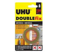 Ruban adhésif Doublefix Extra Fort universel invisible - 1,5 m x 19 mm Uhu