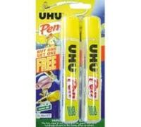 UHU Lot de 2 stylos de colle pour papier et carton 50 ml