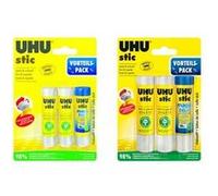 UHU Pack économique Bâtons de colle stic et stic Magic G