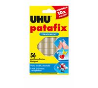 Uhu Pastilles adhésives Patafix double-face invisibles détachables, réutilisables, transparentes.