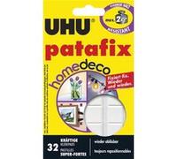 UHU - Pastilles adhésives patafix homedeco, détachable, blanc Blanc G