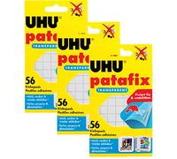 UHU Patafix 56 Pastilles adhésives double face, 1