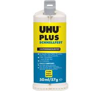 UHU PLUS Colle 2 composants prise rapide DK Cartouche 50ml (Par 6)