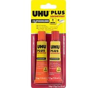 UHU Colle bi-composant 45705 prise ultra-rapide transparente 35 g