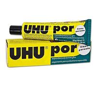 UHU POR Lot de 4 tubes de colle pour le depron et le polystyrène expansé 40 g/50 ml