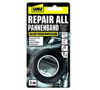 UHU Bande de réparation 46805 noir 5 m x 19 mm 1 pièce