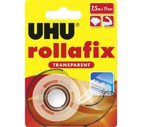 UHU rollafix TRANSPARENT 36955 Ruban adhésif transparent (L x l) 7.5 m x 19 mm