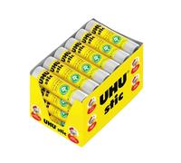 UHU Stic – Bâton de colle sans solvants, blanc 8,2 g – Lot de 24