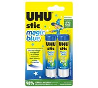 UHU STIC MAGIC BLEU 8,2g x2