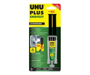 UHU UHU plus endfest 300 Colle 2K seringue double chambre avec mélangeur statique 15g Quantité:6