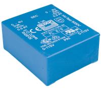 UI 30/10,5 212 - Transformateur pour circuits imprimés 6 VA 12 VAC (2x)