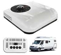 UIBAO Climatiseur Portable 12V/24V pour Camping-Car et Caravane Système de Refroidissement Électrique Écoénergétique, Installation Facile,Faible Bruit Clim Mobile pour Véhicules Récréatifs 24V