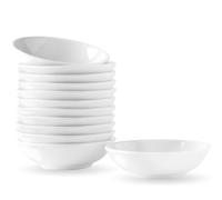 UIBFCWN 12 Pièces Bols à Sauce en Céramique, 35ml Bols à Tapas Et Sauces, Coupelle Aperitif, Petit Bols à Sauce, pour Apéritif, Sauce Soja, Ketchup, Épices, 7,6 x 2cm