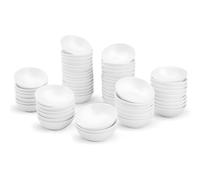 UIBFCWN Lot de 60 bols à sauce soja en céramique de 7,6 cm - 34 g - Petits bols à sauce pour sushis, ketchup, huile d'olive
