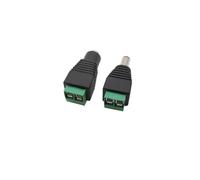 UIJHGGWEX Prise d'alimentation CC 12 V 5,5 x 2,1/2,5 mm mâle femelle pour bande LED CCTV caméra de sécurité (5 femelles 5,5 x 2,1 mm)