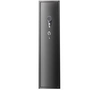VEVOR Armoire à 5 Fusils, Coffre-fort pour Fusils avec Empreinte Digitale et Serrure Numérique, Rangement pour Fusils avec Casier de Rangement Intégré, Étagère Amovible pour Arme Longue et Pistolet