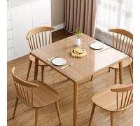 VEVOR Nappe Carrée Transparente 30,5x30,5 cm Film de Table Transparent en PVC Épaisseur 1,5 mm avec Coins Arrondis Découper sur Mesure avec Nappe en Tissu 45x30 cm Protection de Table Transparente