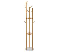 VEVOR Portemanteau sur Pied Portant à Vêtements avec Base Quartz, 9 Crochets, Porte Manteau en Métal Autoportant pour Entrée, Chambre, Salon, pour Suspendre Manteaux, Chapeaux, Vestes, Écharpes, Sacs