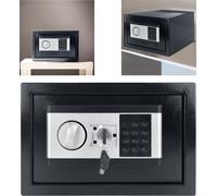UISEBRT Coffre-fort électronique - Petit coffre-fort mural pour meubles avec mot de passe numérique, 2 clés. Etanche, ignifuge - 35x25x25cm
