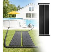 UISEBRT Panneau solaire chauffant de piscine - 300 x 70 cm - Chauffage solaire de piscine - Chauffage d'eau chaude - Plastique résistant aux UV - Tapis solaire chauffant pour piscine