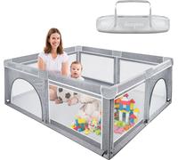 UISEBRT parc pour enfants 180 X 150 cm Centre d'activités de sécurité dans la cour de récréation avec antidérapant