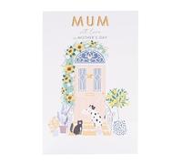 UK Greetings Carte de fête des mères pour maman - Joli motif de porte