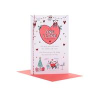 UK Greetings Carte de Noël pour Celui que j'aime - Motif croquis